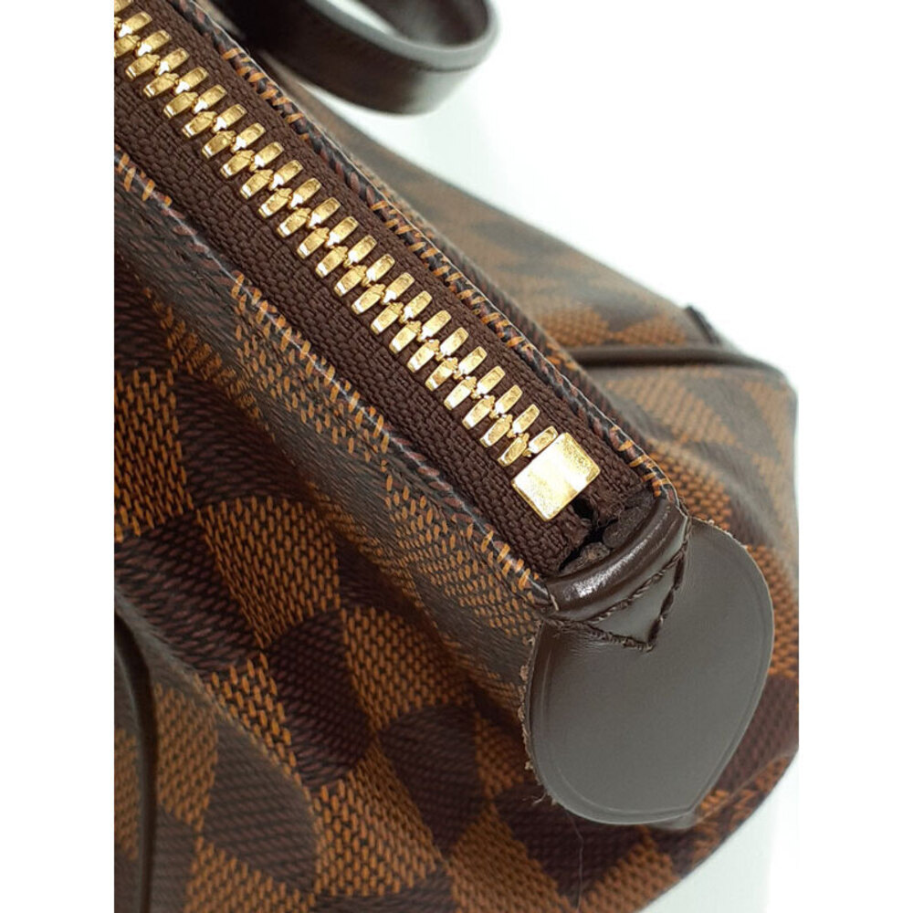 Louis Vuitton Semi Damier Ebene Bag Verona Shoulder Brown - Picture 7 of 8